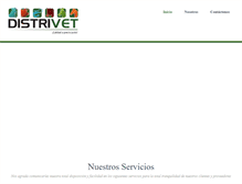 Tablet Screenshot of distrivetcr.com